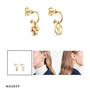 Louis Vuitton Jewelry - Louis Vuitton blooming earrings Louis Vuitton Jewelry - Louis Vuitton blooming earrings